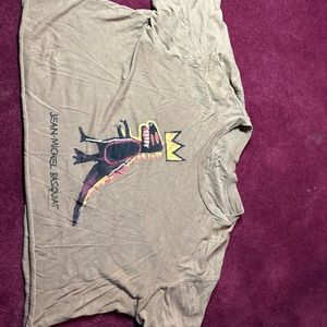 Jean Micheal crop top